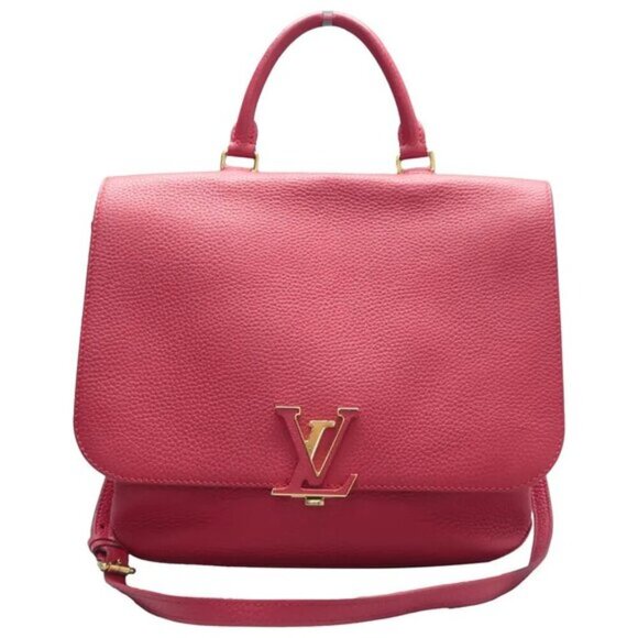 Louis Vuitton Handbags - 100% Authentic Louis Vuitton Volta Red Leather Satchel 1085-103024